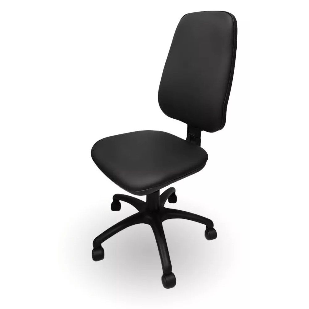 Silla Ergonómica Rudy alta sin brazos eco negro