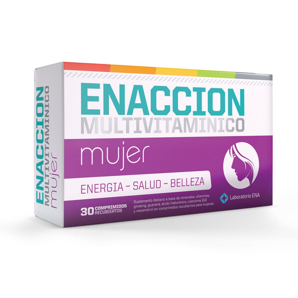 Enacci N Multivitam Nico Mujer Ena X Comprimidos