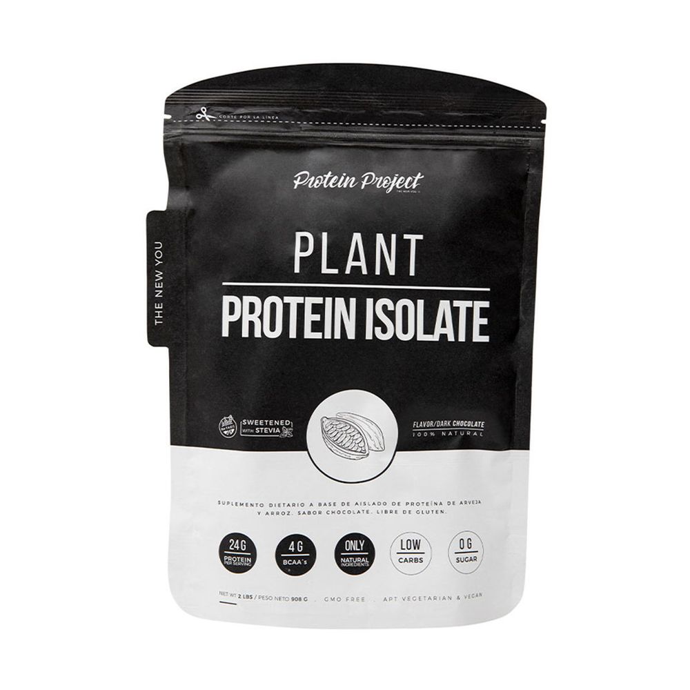 Vegan Pea Protein Isolate Lb Sabores Sabor Chocolate Protein Project