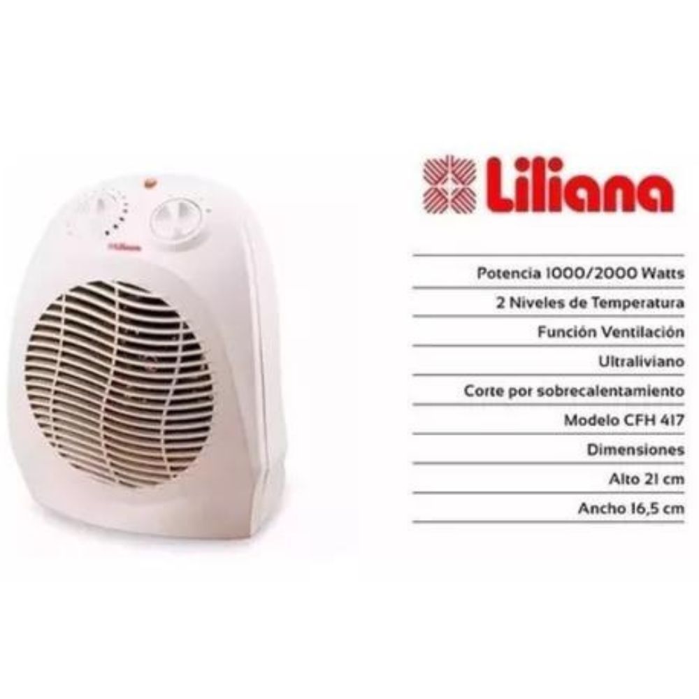 Caloventor Liliana Cccfh Hot Wind W W