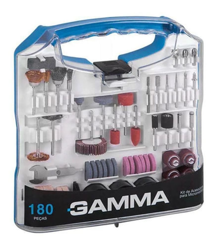 Set Kit Accesorio Mini Torno Gamma Juego Piezas Maletin