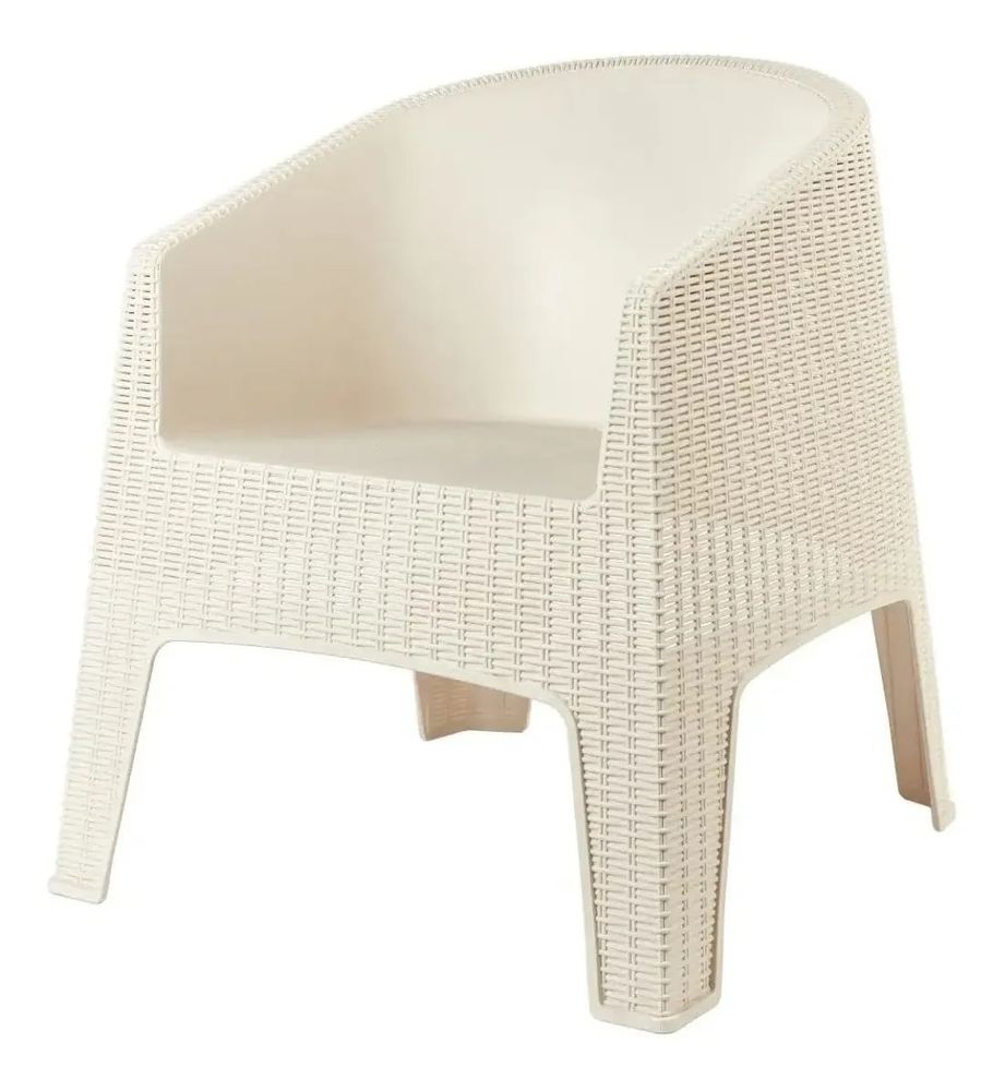 Silla Sillon De Exterior Garden Life Ibiza Rattan Sintetico