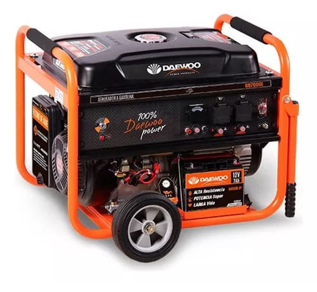 Generador Grupo Electrogeno Naftero Daewoo Gd7000e 6500w A E