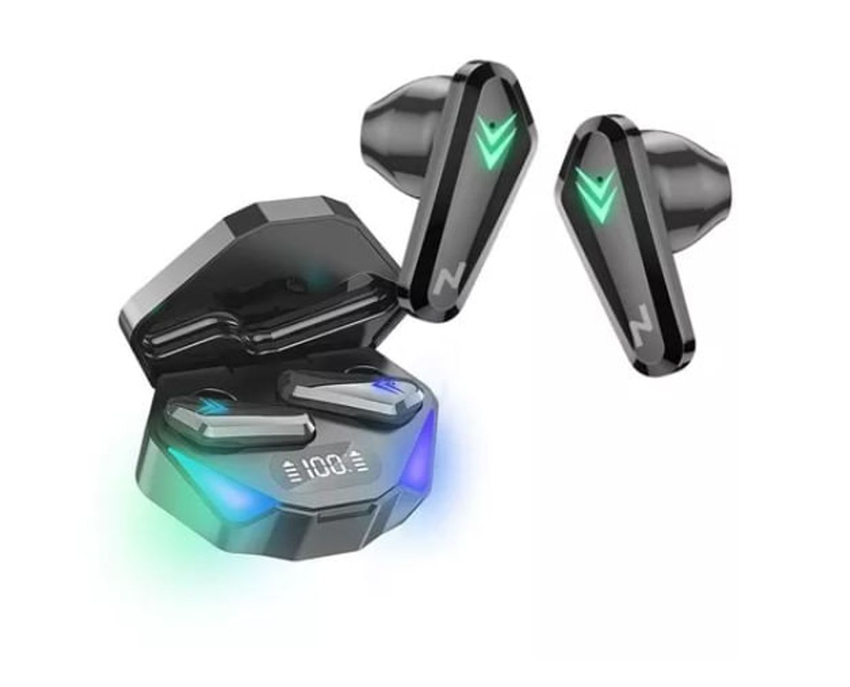 Auriculares In Ear Gamer Bluetooth Noga Ngx Twins Rgb Tws