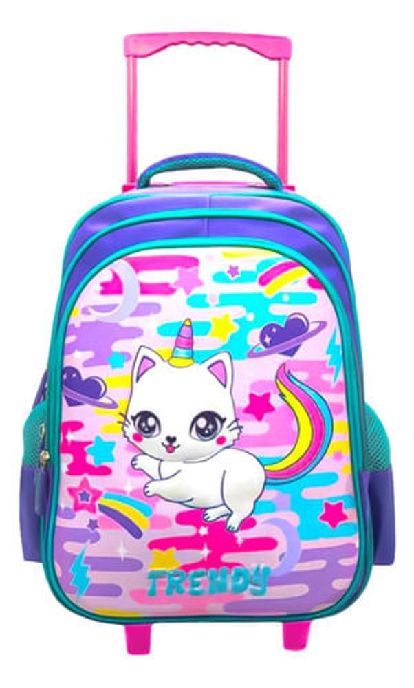 Mochila Carrito Nena Niña Escolar Kawaii Primaria Jardín