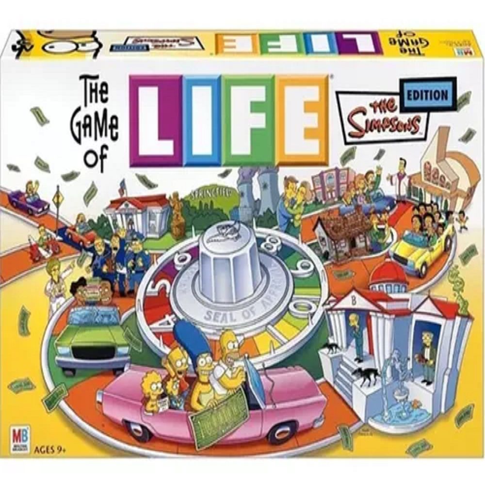 Juego De Mesa Life Edicion Los Simpsons El Juego De La Vida