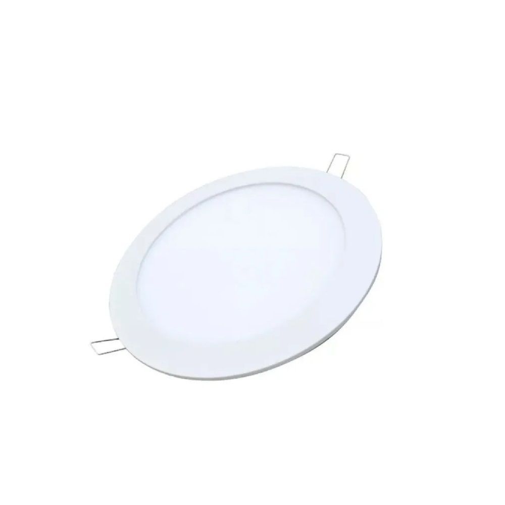 Artefacto Led Redondo Embutir Techo 18w Luz Cálida