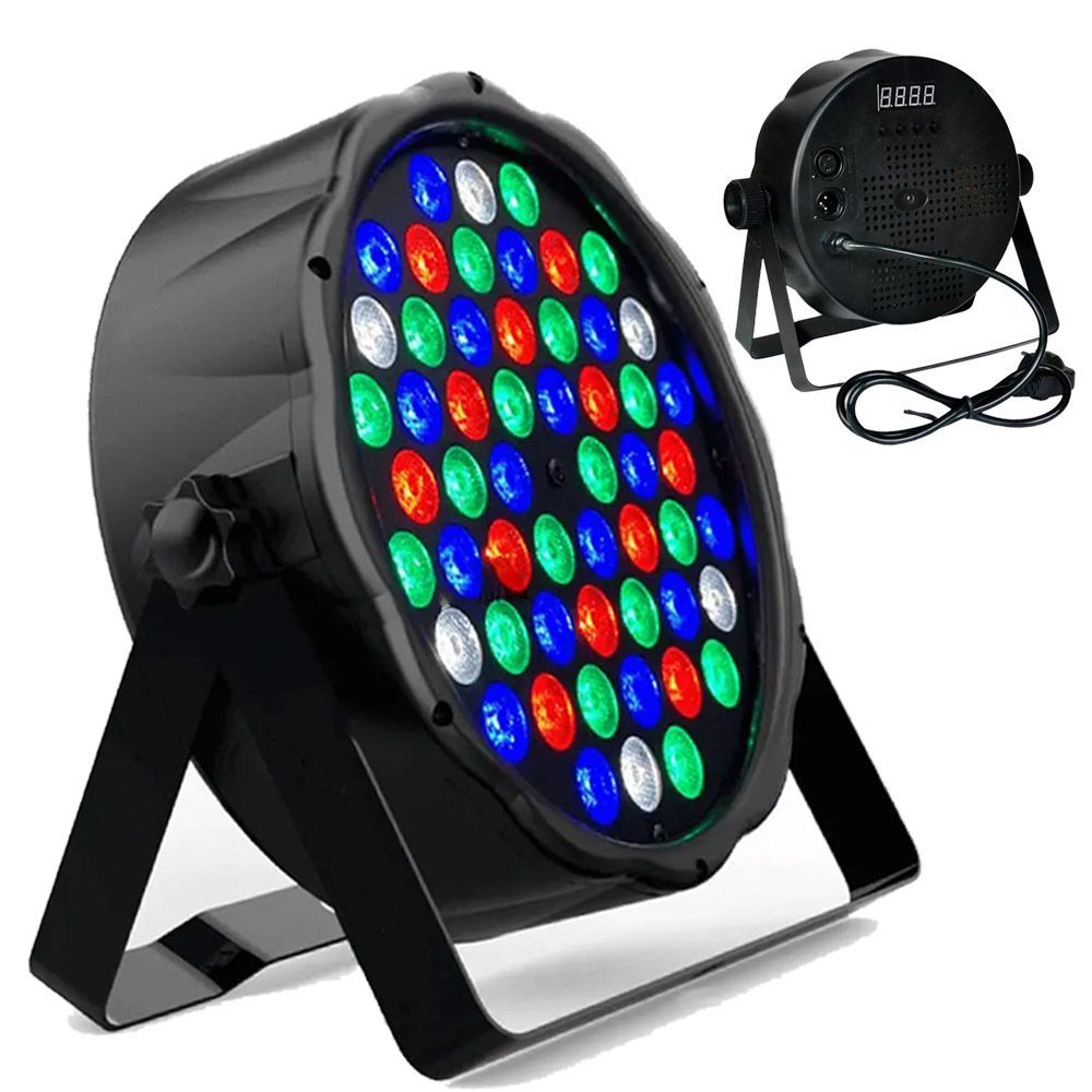 Luz Proton Led Par Led Luminosidad Rgb Audioritmico Tacho Dmx