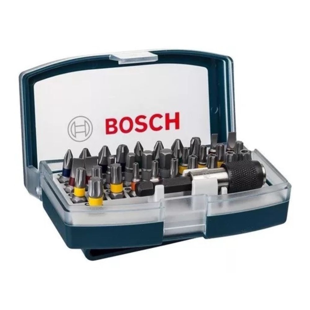 Juego De Puntas Bosch P Atornillador Con 32 Pzs 2607017359 KIT