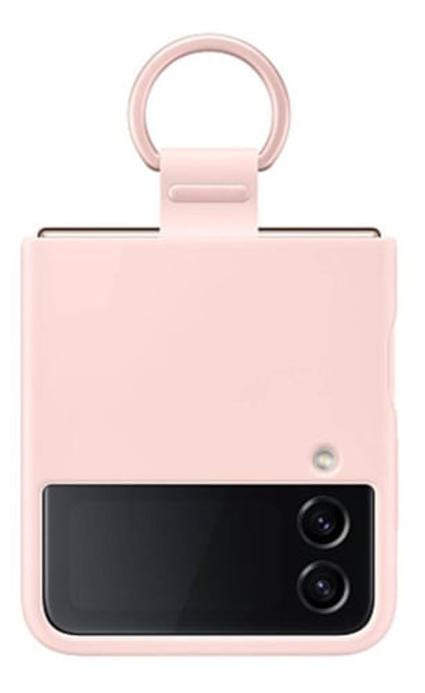 Funda De Silicona Samsung Galaxy Z Flip4 Rosa