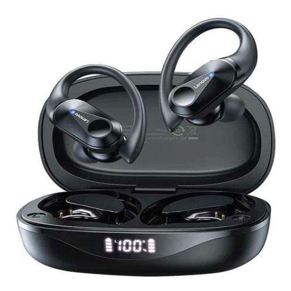 Auriculares Inalámbricos Bluetooth Deportivos Lenovo LP75 Negro