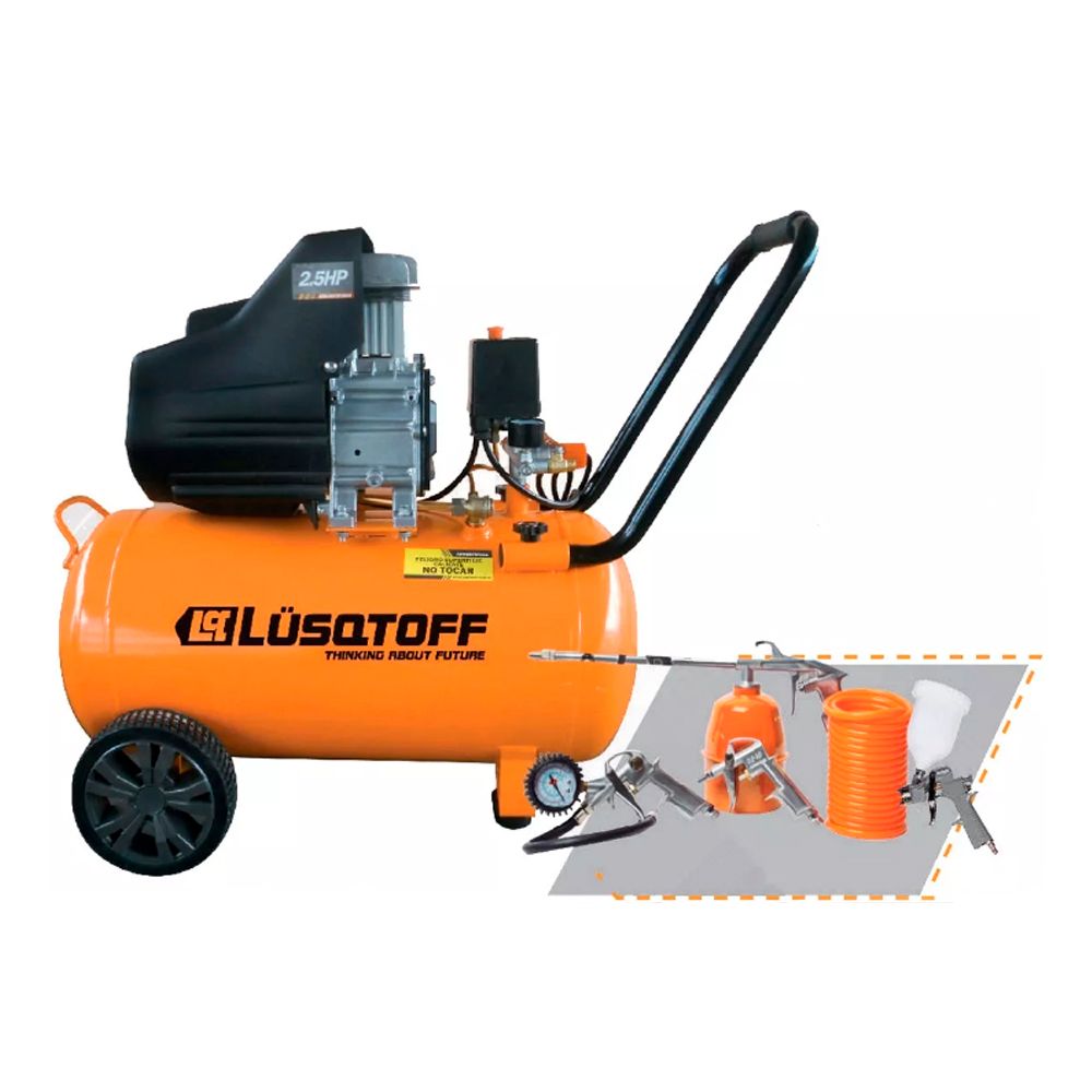 Compresor de aire LC 2550AK Lusqtoff 50lts