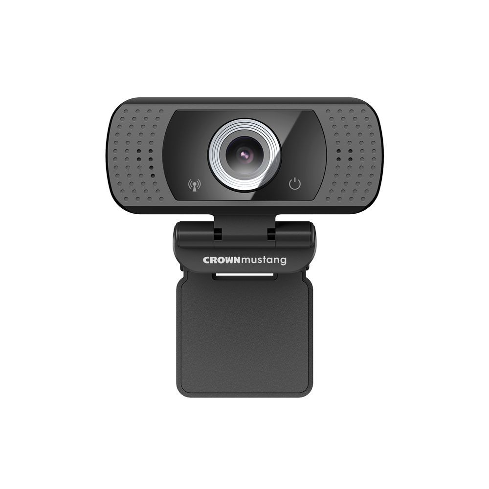 Cámara Web Portátil VISION 720HD Crown Mustang Con Microfono