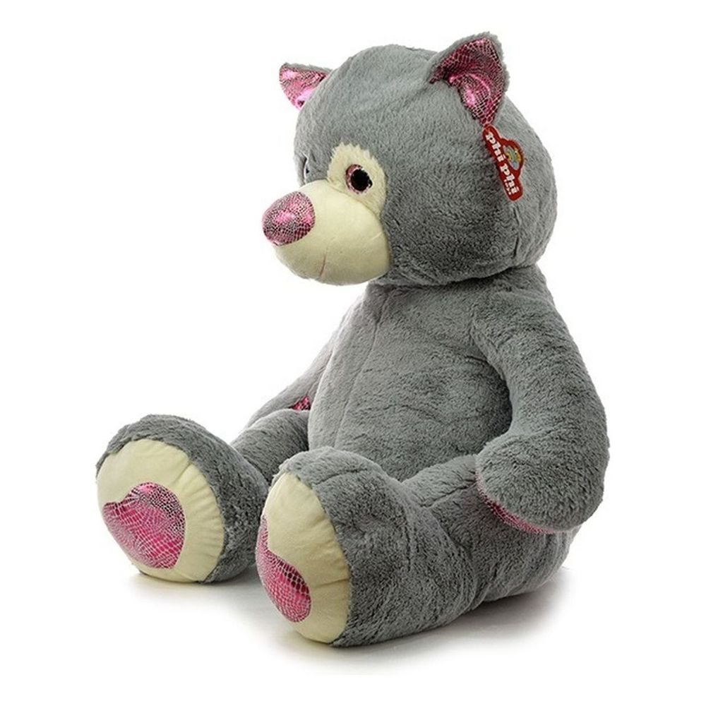 Peluche Lince Sentado De 23 Cm – Uni-Toys Realista, Suave Y Lavable, Con Placa Metálica De Colección, 0+ Años