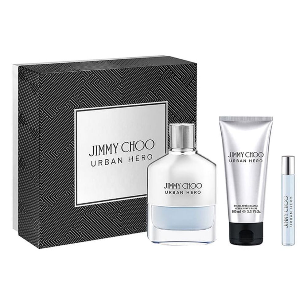 Set Jimmy Choo Urban Hero Edp 100 ml + 7.5 ml + 100 ml After Shave Balm