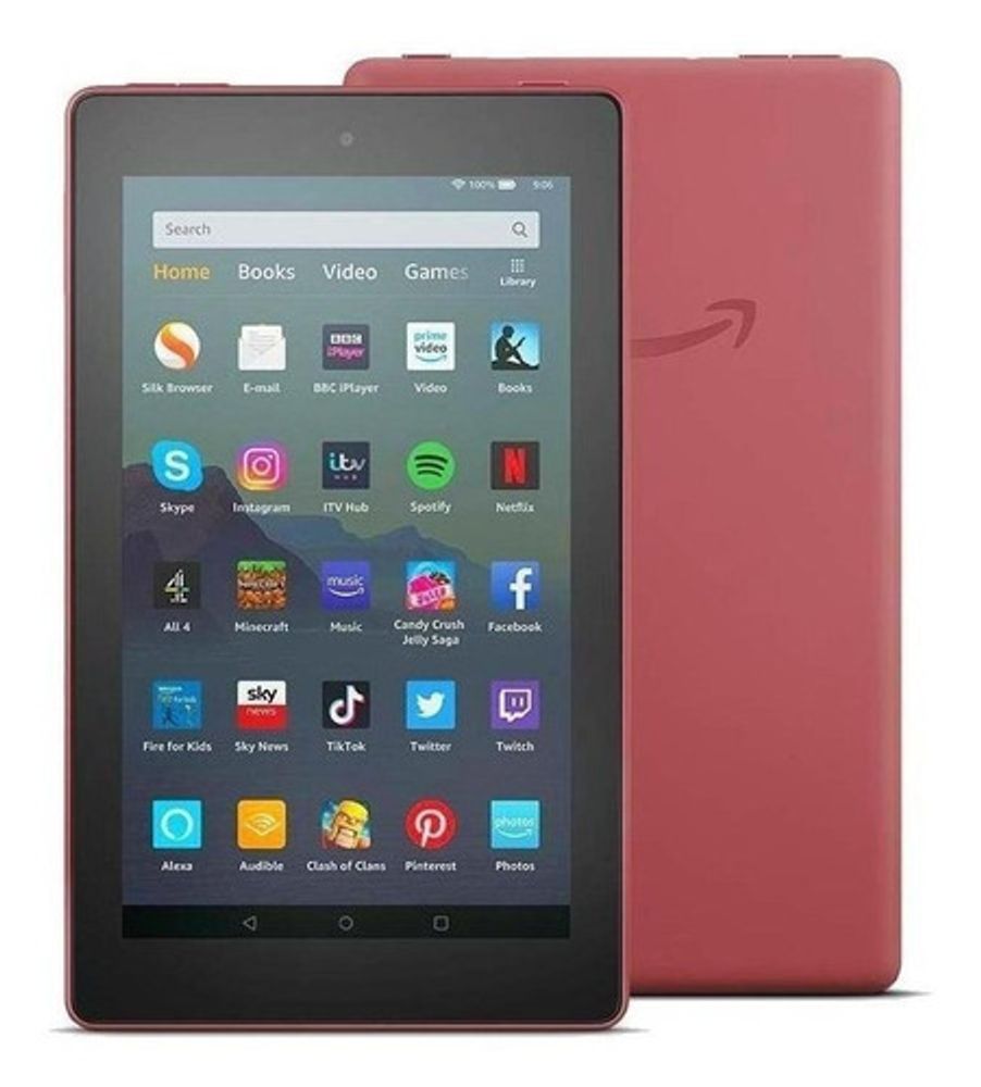 Tablet Amazon Fire 7 2019 KFMUWI 7" 16GB plum y 1GB de memoria RAM