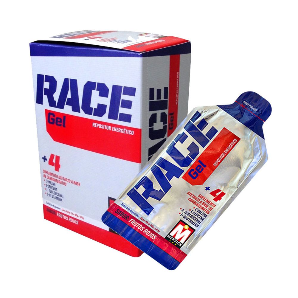 Race Gel x 12 Sabor:Frutos Rojos Mervick Lab