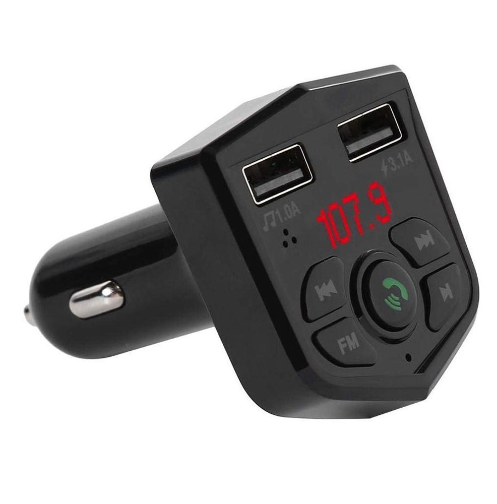 Convertidor Bluetooth para el auto BF02 Transmisor Receptor USB Cargador y Manos  Libres Nictom