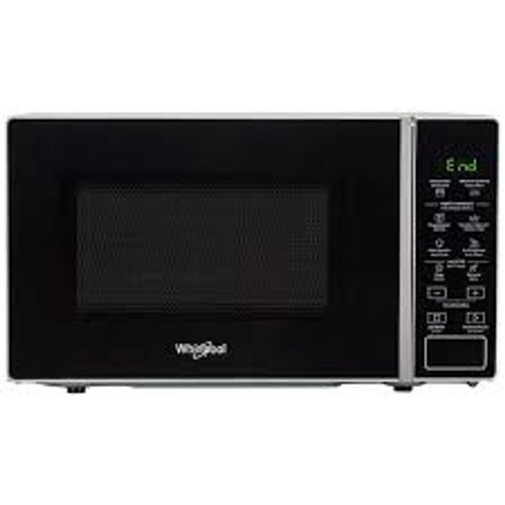 Microondas Whirlpool 20 Lts 1200w Inoxidable