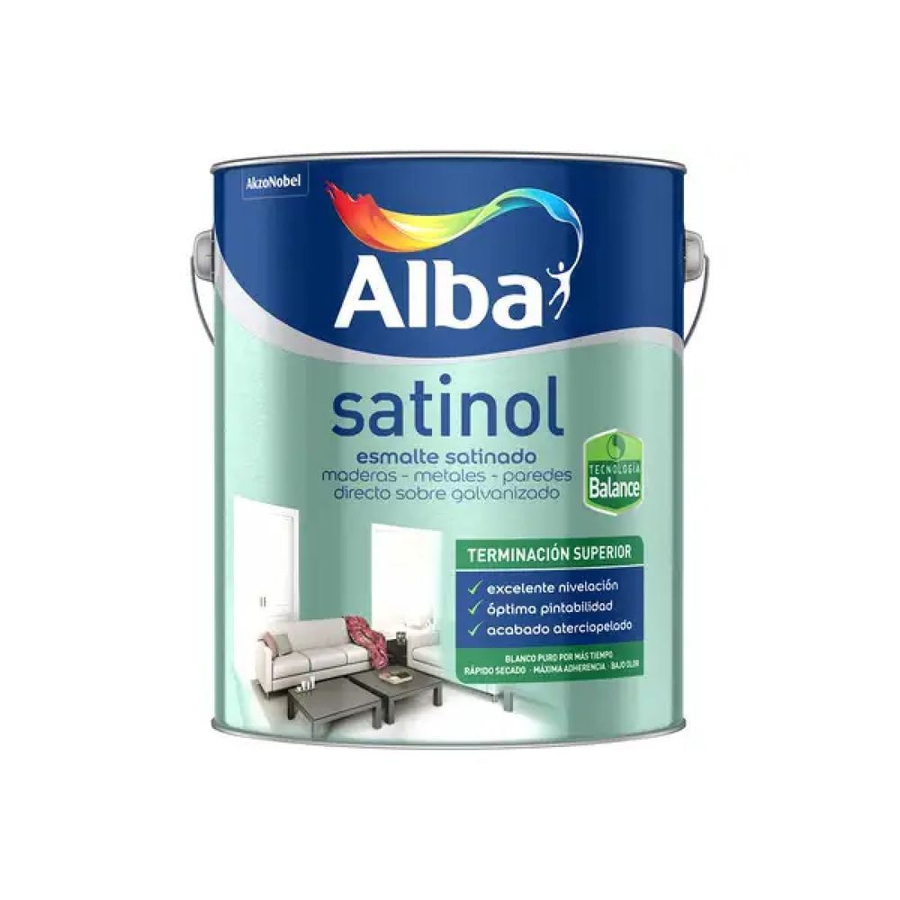 Tersilux Esmalte Al Agua Satinado
