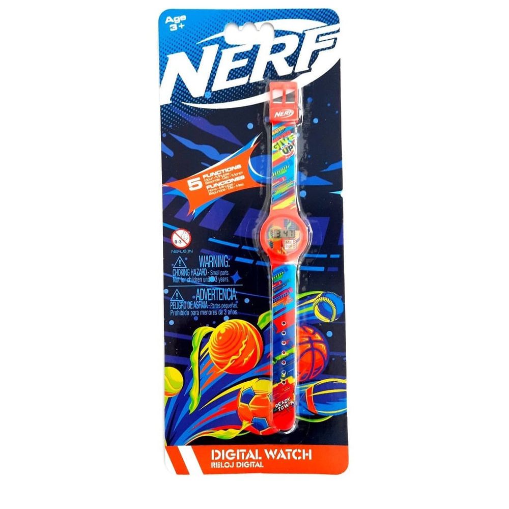 Reloj Digital Personajes Intek Nerf
