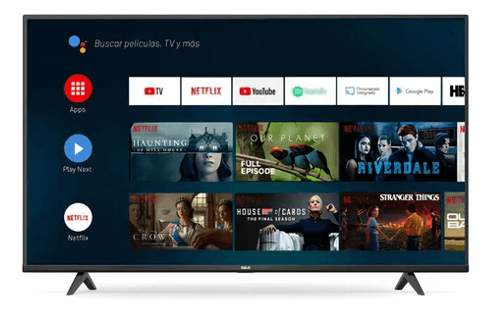 Smart Tv De 50 Rca And50p6uhd Con Pantalla Led 4k