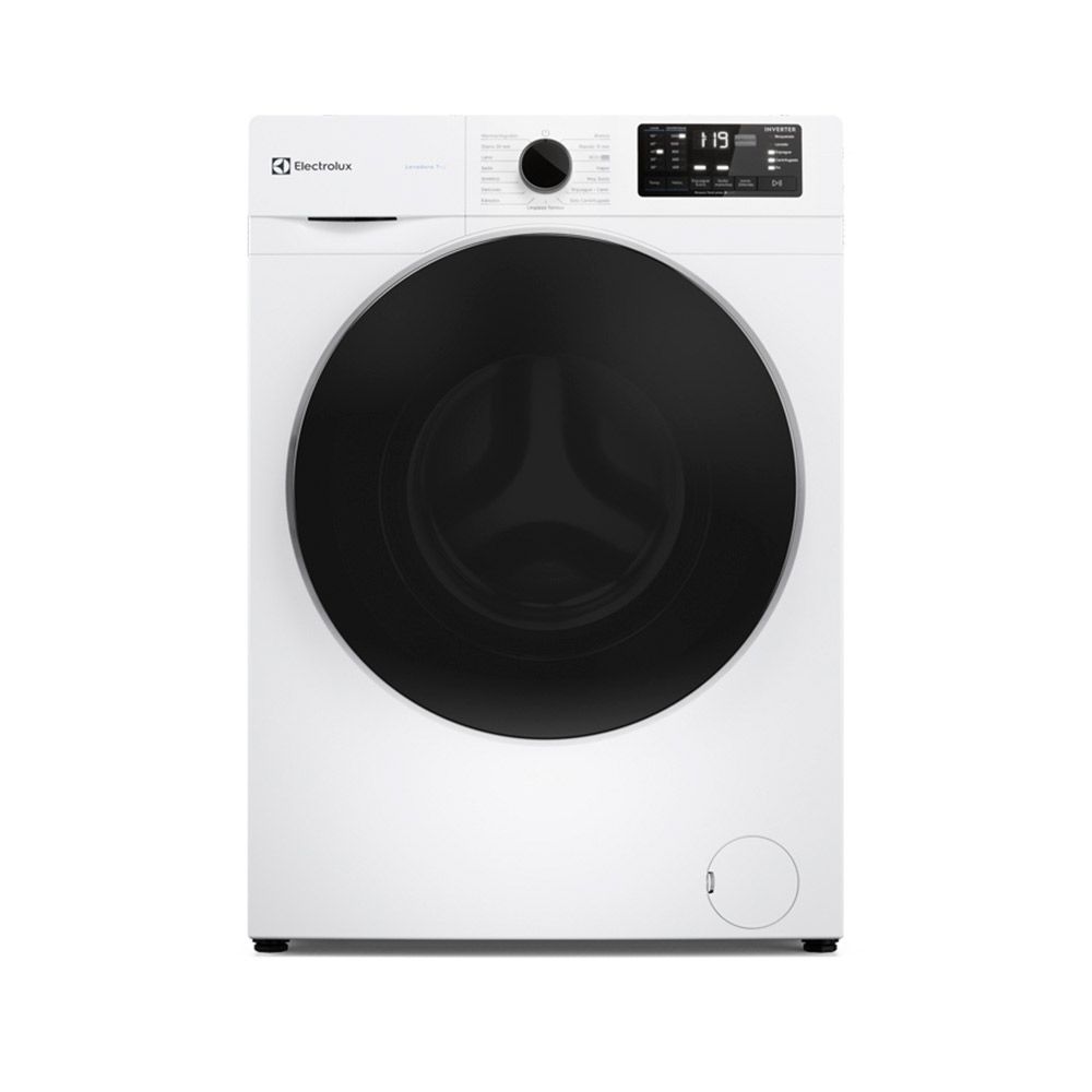 Lavarropas Electrolux carga frontal 7kg Inverter 1200rpm blanco gtia 12m.