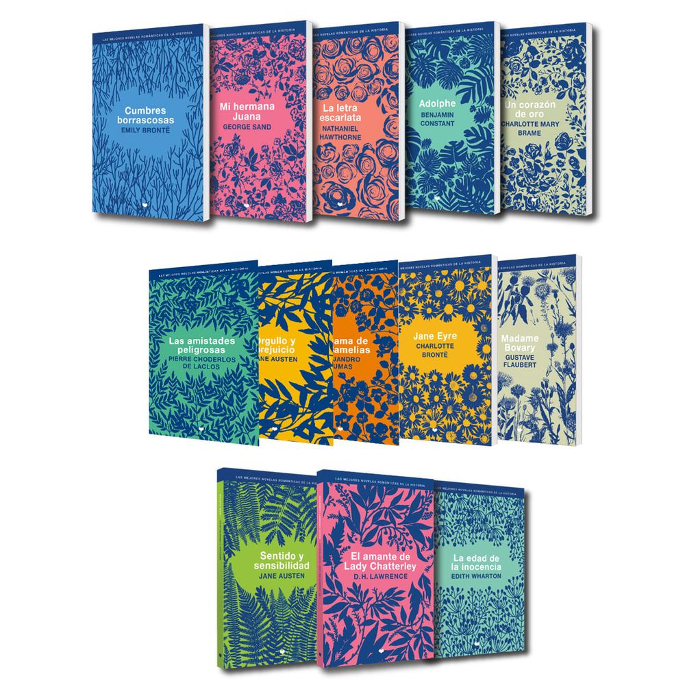 Clarín Colección Literatura Romántica Set 6 De 13 Libros