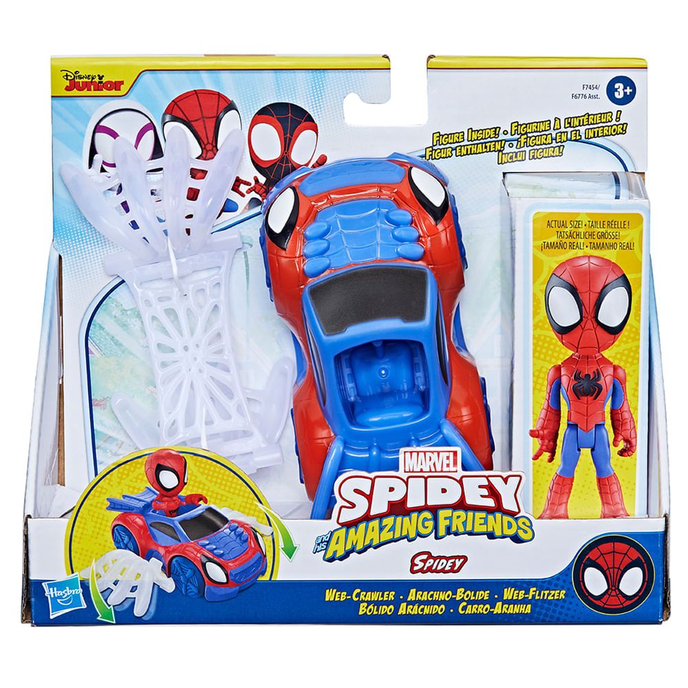 Hasbro Spidey E I Suoi Fantastici Amici | Figura Di Iron Man E Bolidi | Playset Supereroi Per Bambini