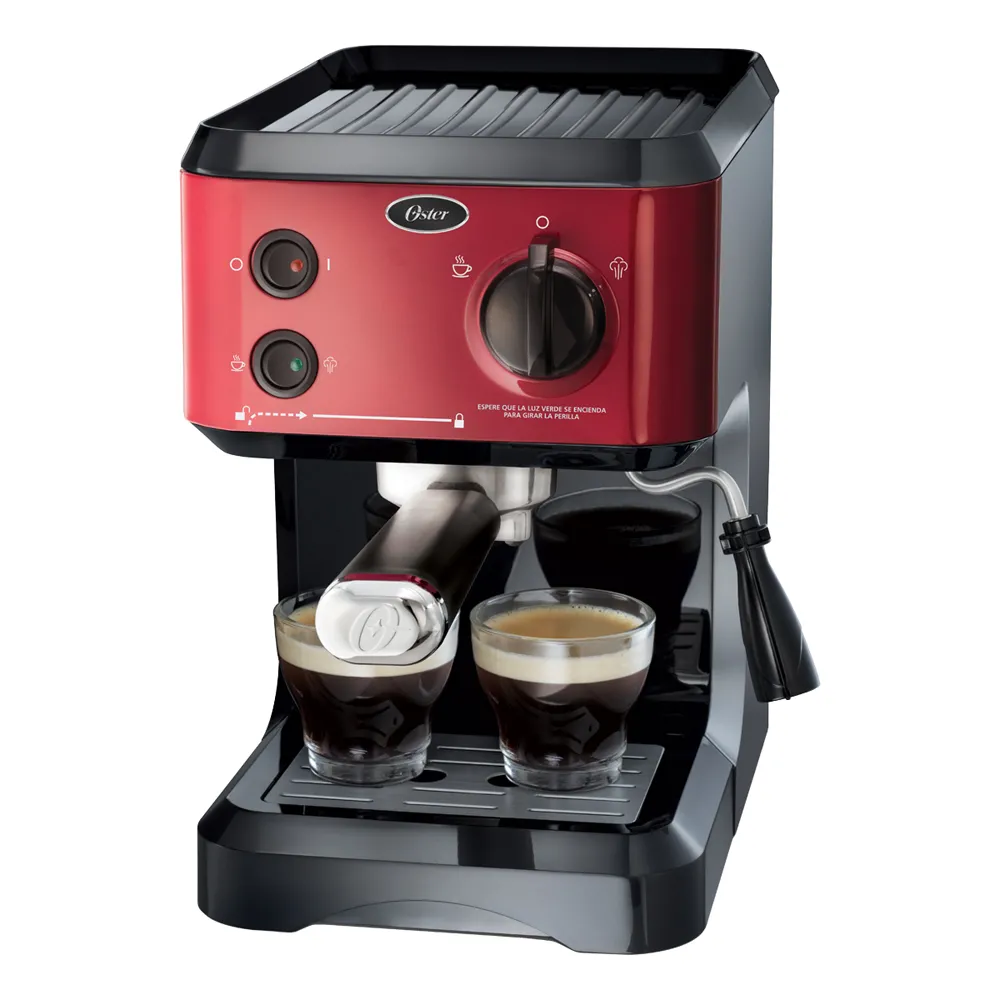 Cafetera Espresso Oster CMP65R 19 Bares Roja