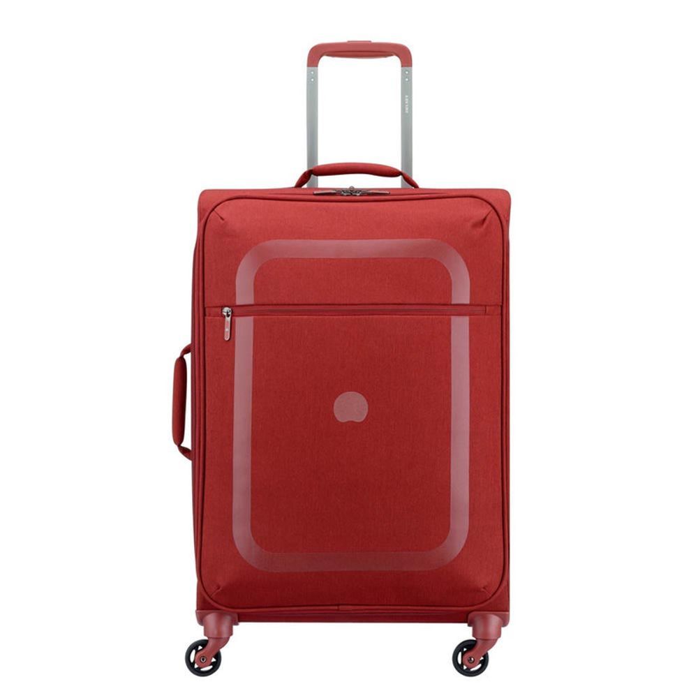 Valija Mediana Delsey Dauphine 3 Rojo