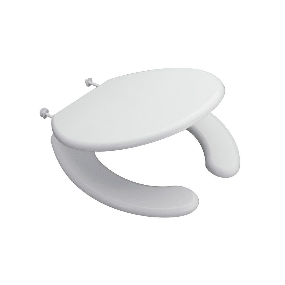 Tapa de inodoro Ferrum Espacio TTE4 asiento con frente abierto