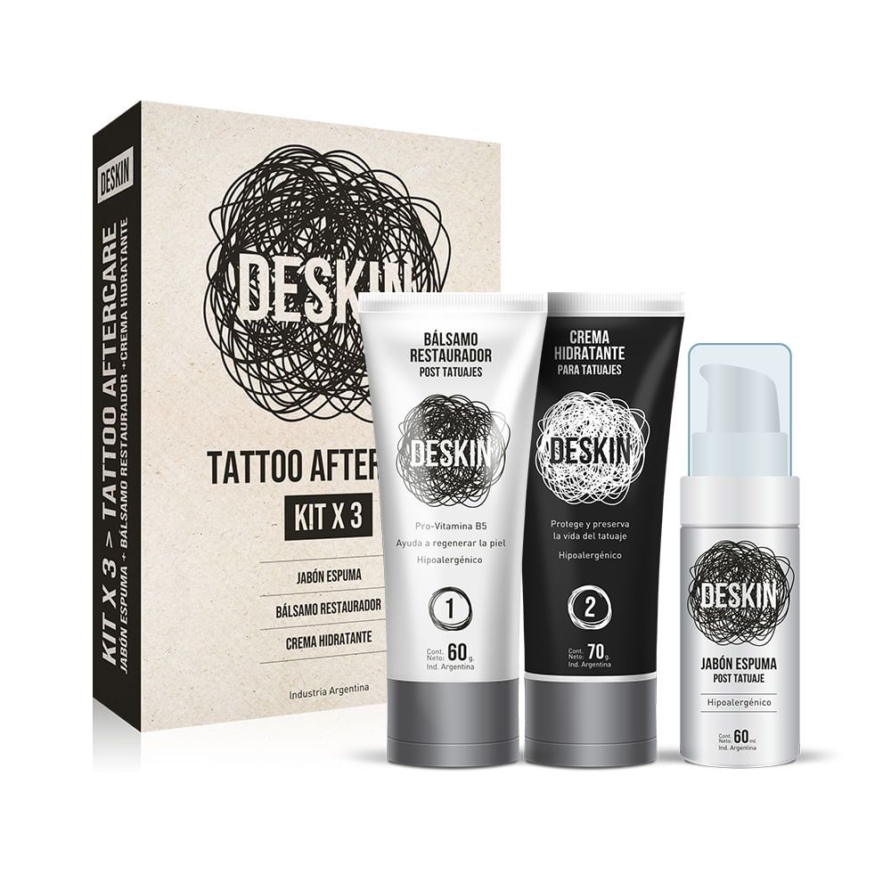 BALM TATTOO - Crema Per Tatuaggi Cream - Balm Tattoo Original - Tattoo Aftercare - Rapido Assorbimento - Facilita La Guarigione E La Cicatrizzazione Del Tatuaggio - Tatuaggi Nitidi E Sani - 100 G - Foto 5