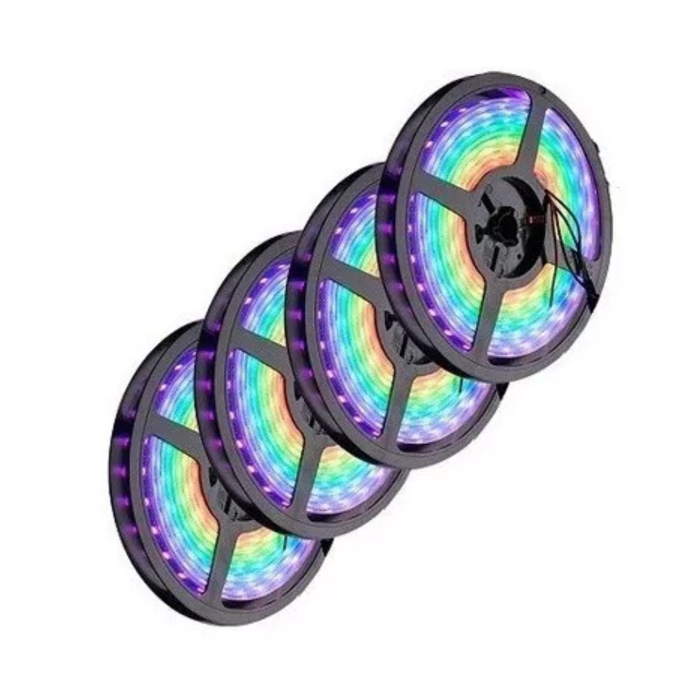 Tira LED RGB 5050 Kit Completo 5 Mts – Tu Tienda De Iluminación