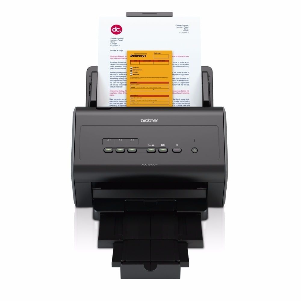 Escaner Brother ADS2400N Red
