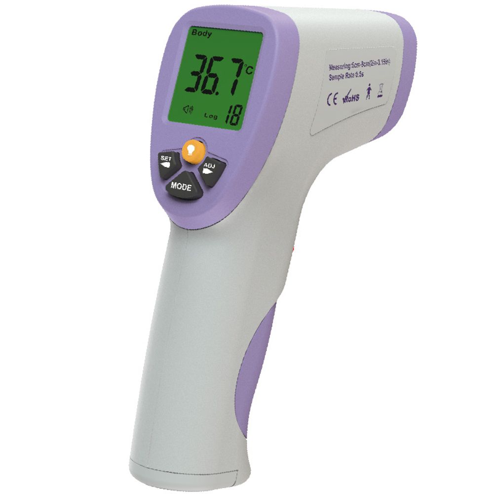 Pistola Termómetro Digital Peabody para Humanos Acción Termográfica