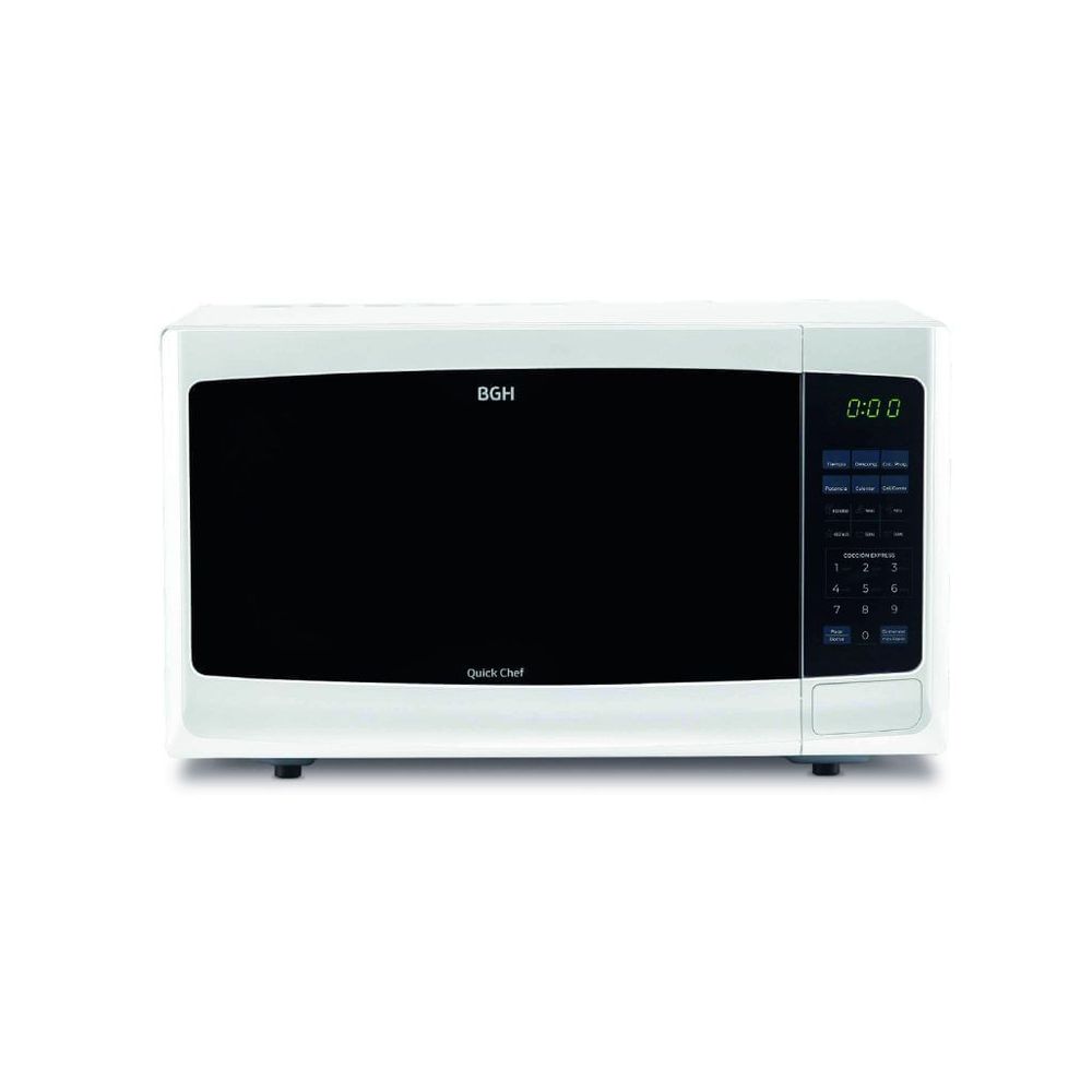 Microondas BGH B228DB9 Quick Chef Digital 28 Litros Blanco