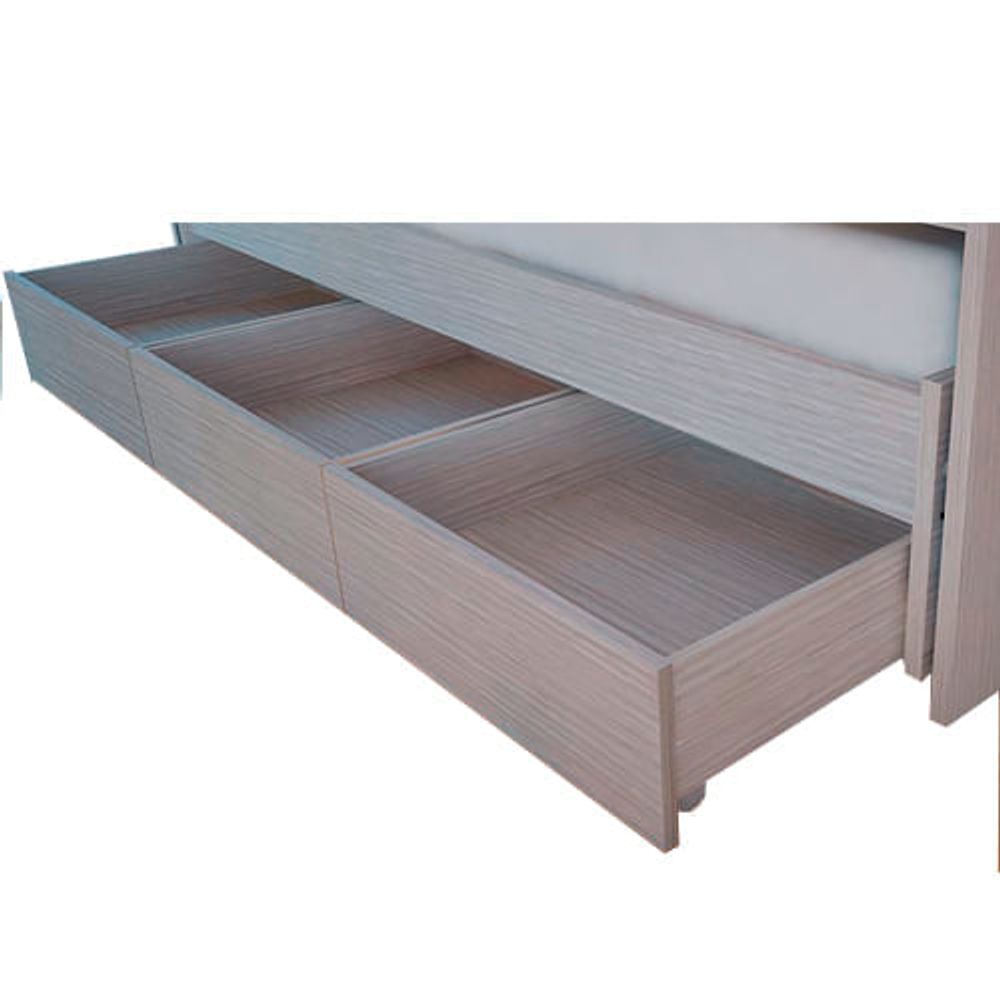 Kit 3 cajones bajo cama nature