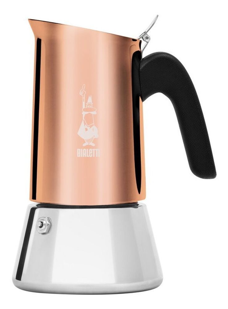 Cafetera Bialetti Venus 4 Cups Manual Acero Inoxidable Italiana