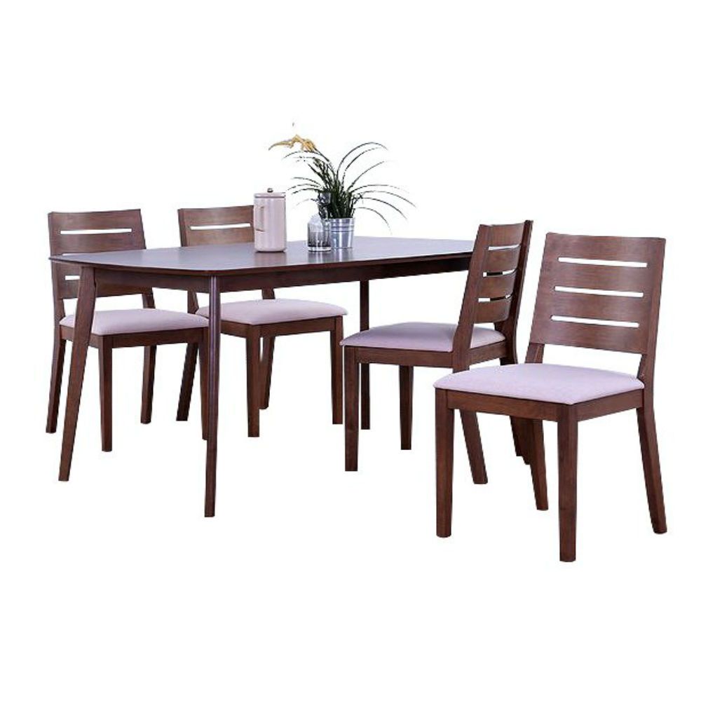 Combo Midtown Juego de Comedor Gent Mesa + 4 Sillas