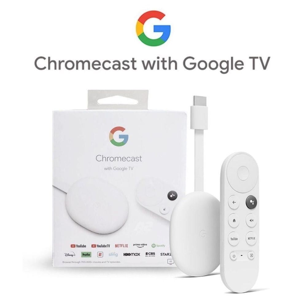 Google Chromecast 2020 con Google TV 4K - 8Gb
