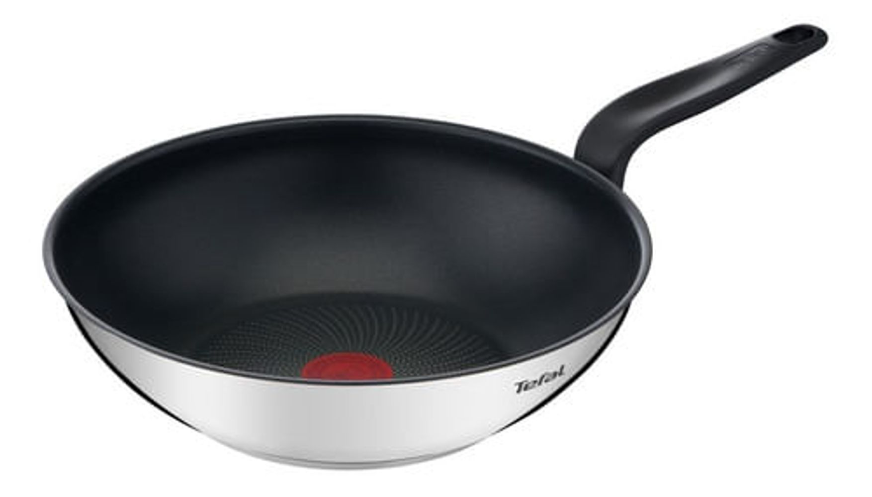 Wok 28 Cm Tefal Primary Con Antiadherente Acero Inoxidable