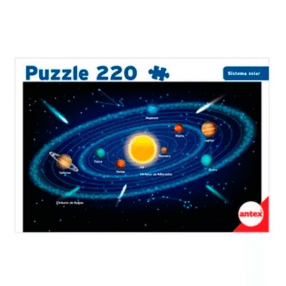 Puzzle Rompecabezas 220 Piezas Antex 3037 Sistema Solar