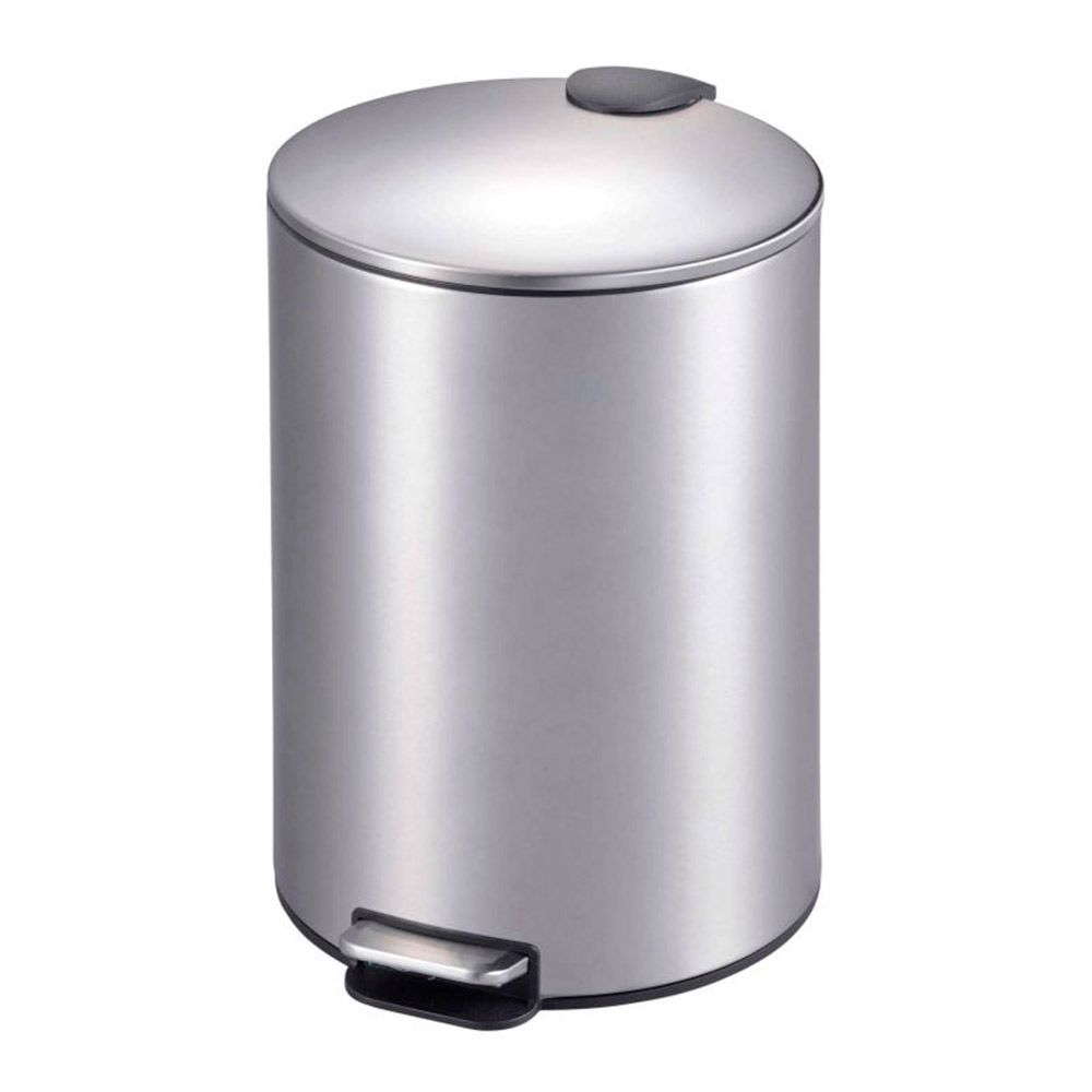 Tacho Media Tachos De Basura Acero Inoxidable Mercadolibre Cesto