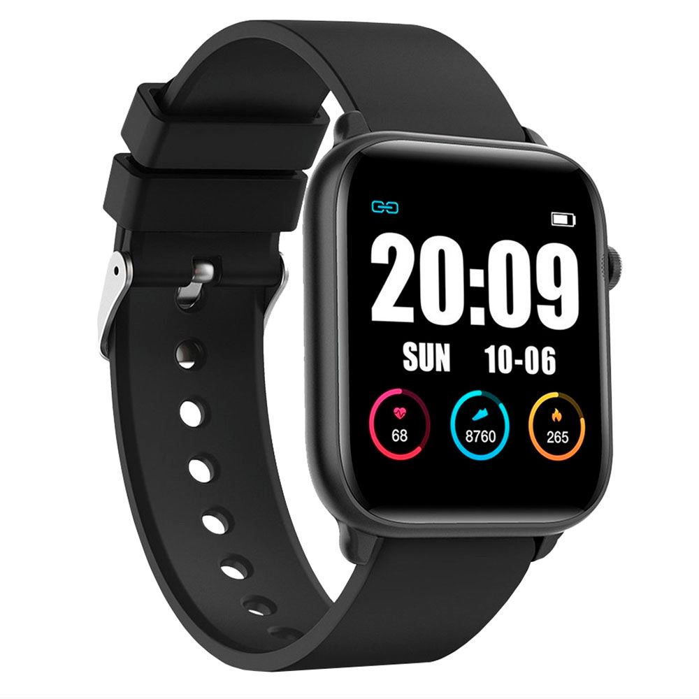 Reloj Inteligente Smartwatch Nictom KW37 Negro Sumergible Deportivo  Bluetooth