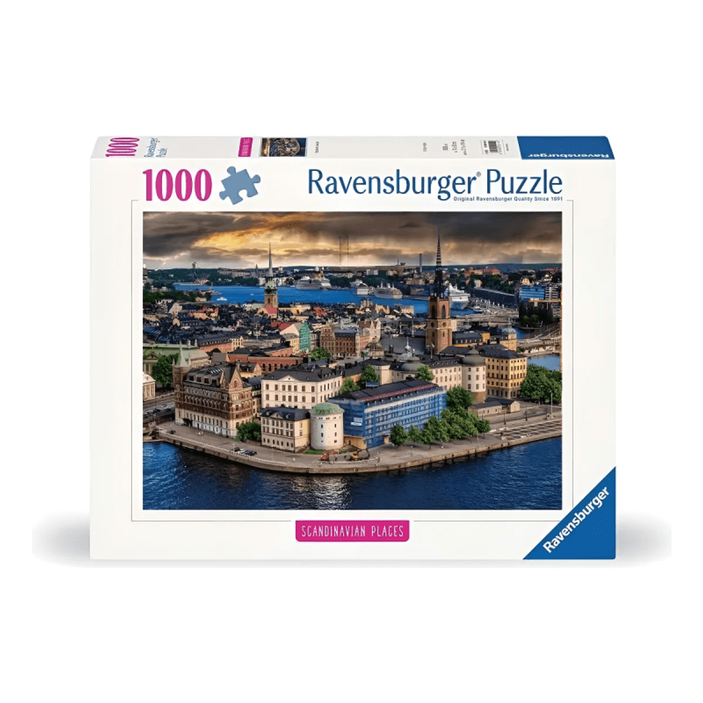 Ravensburger 12000114 - Stoccolma, Svezia - puzzle 1000