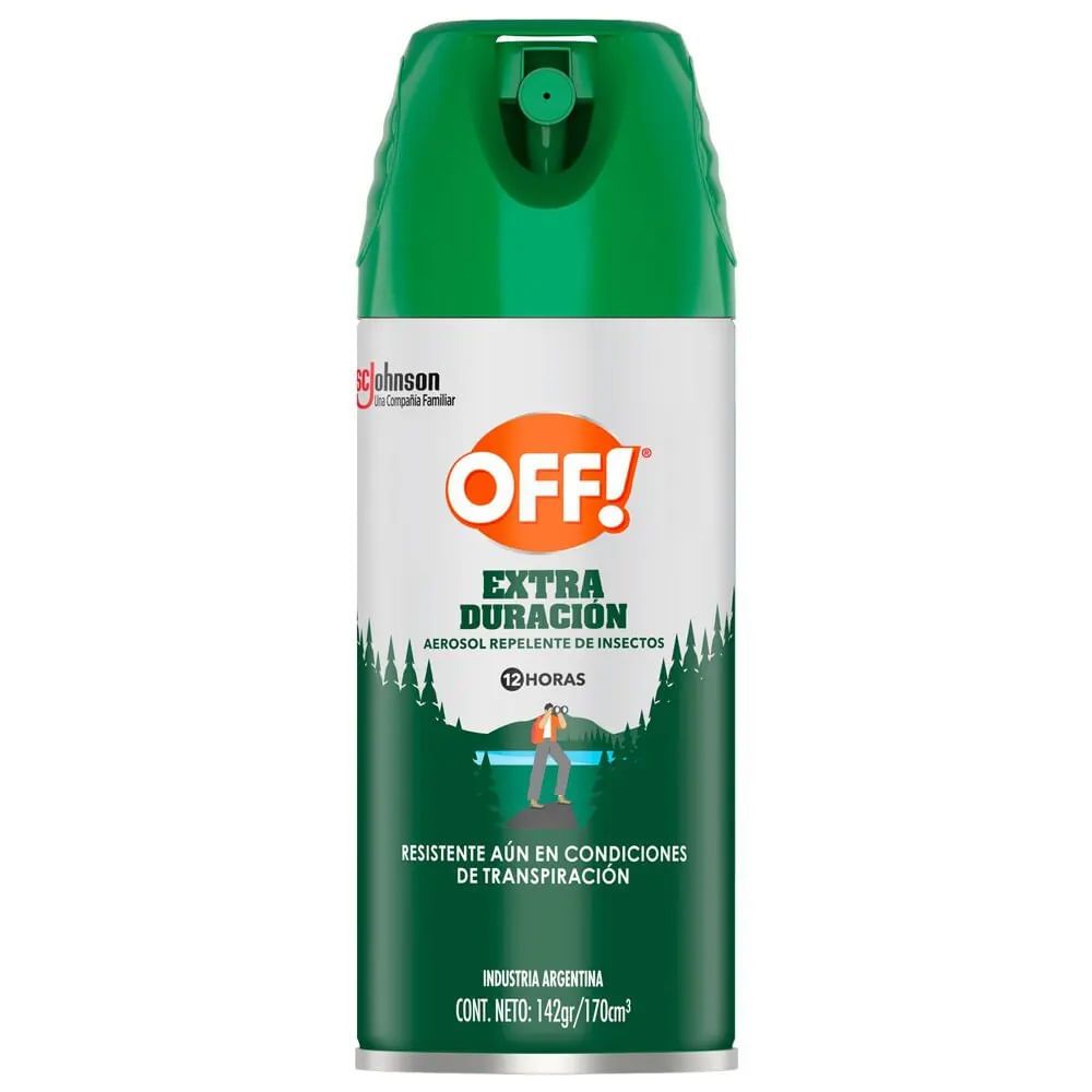 Repelente De Insectos OFF! Extra Duración 170ml