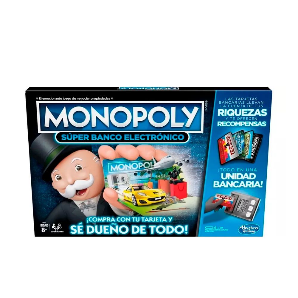 Juego De Mesa Monopoly Clásico Hasbro C1009