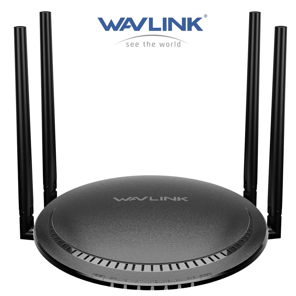 Router WiFi AC1200, WAVLINK Smart Router Dual Band