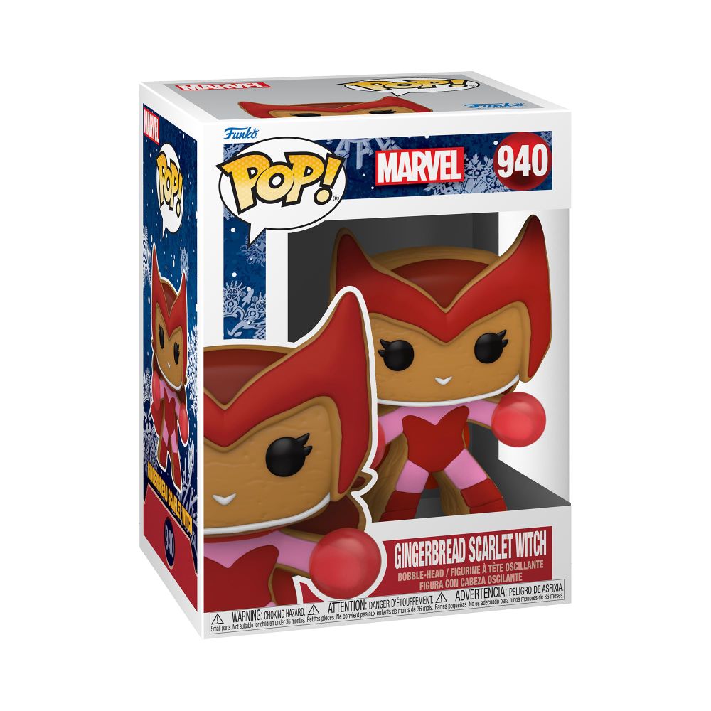 Funko Pop! Funda De Cómic - Bruja Escarlata Marvel (Exclusiva Target)
